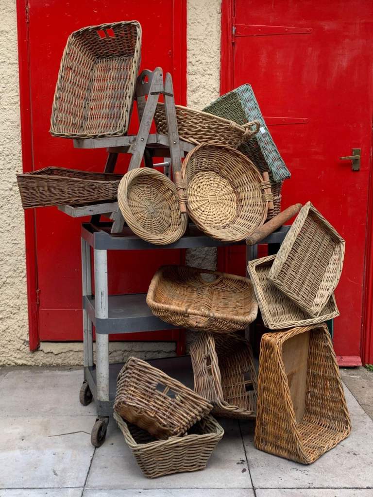 Selection of display baskets 