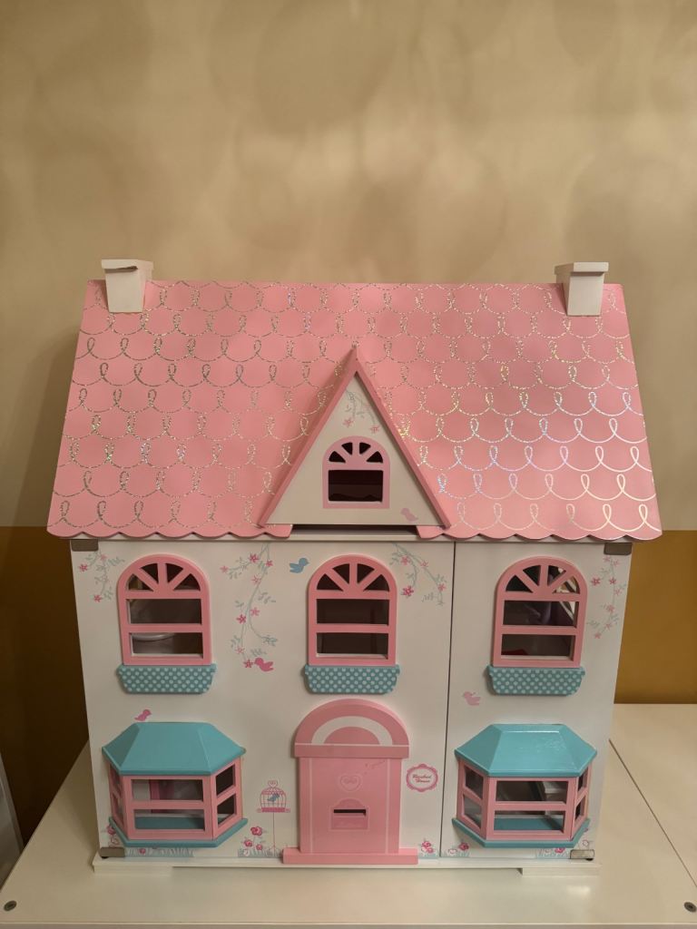 ELC Rosebud Wooden Dolls House 