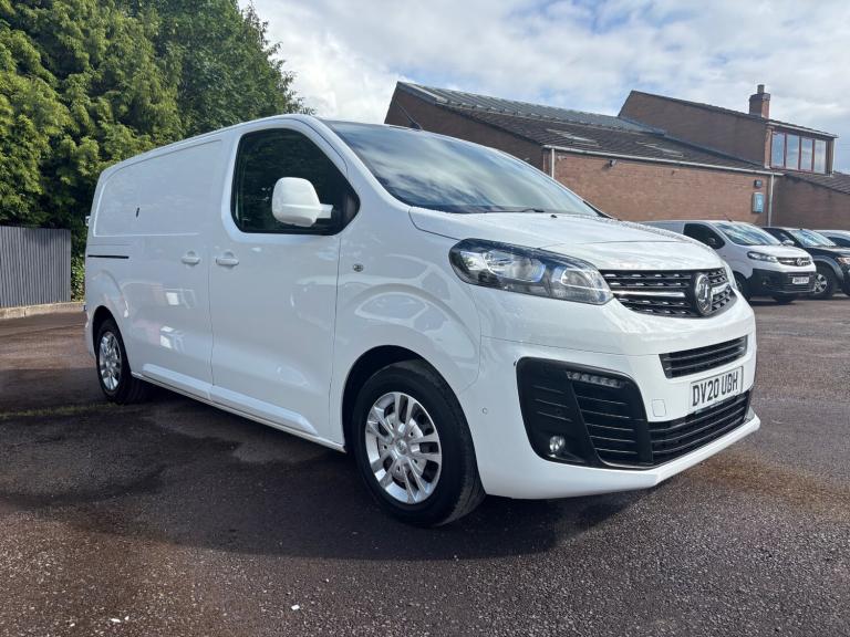 2020 Vauxhall Vivaro 2700 1.5d 100PS Sportive H1 Van service history one owner  PANEL VAN Diesel ...