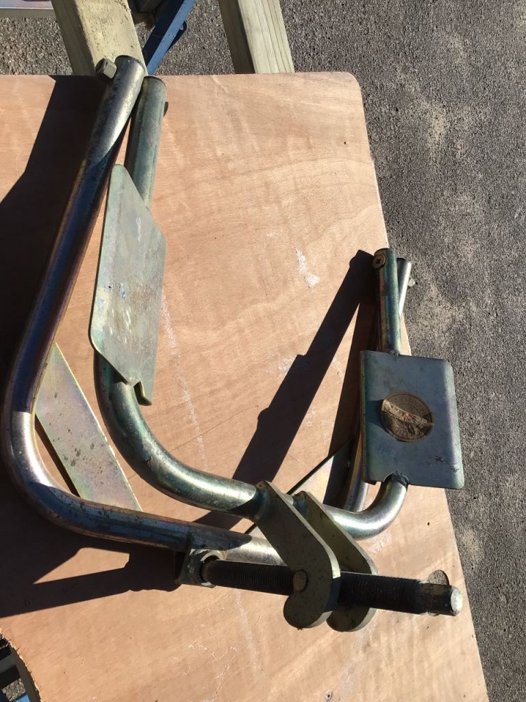 Bulldog caravan/motorhome wheel leveller