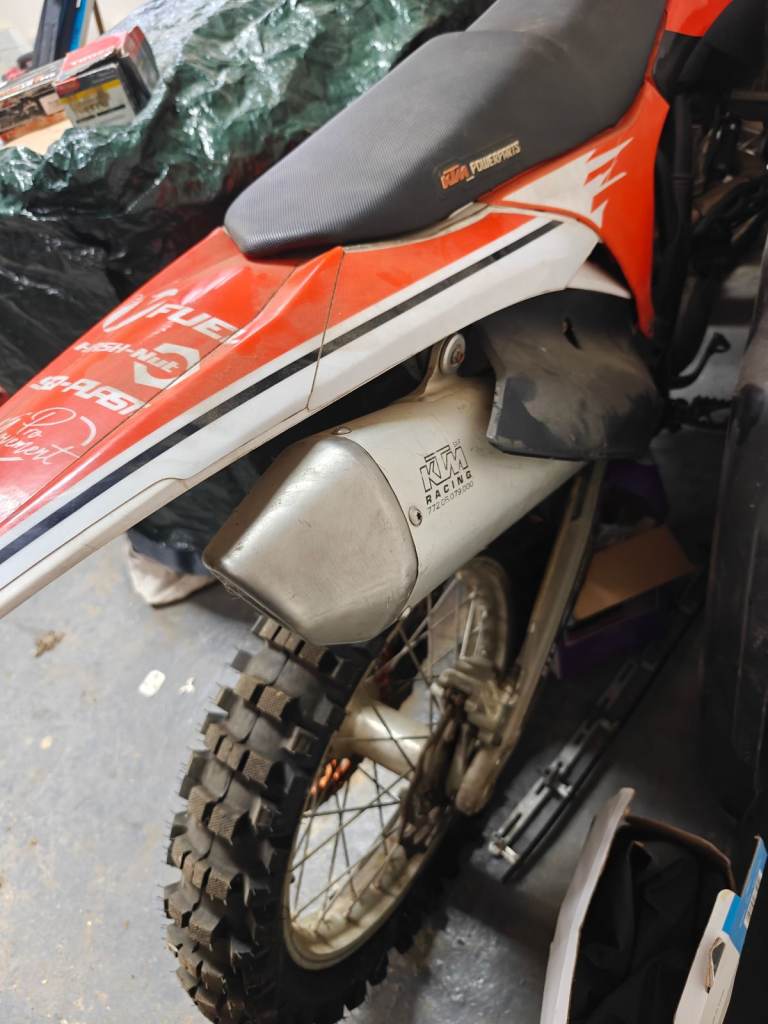2012 ktm 350 exc-f motorbike crosser