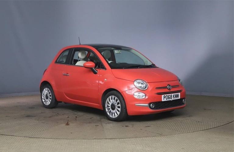 2018 Fiat 500 1.2 Lounge Hatchback 3dr Petrol Manual Euro 6 (s/s) (69 bhp) Hatchback Petrol Manual