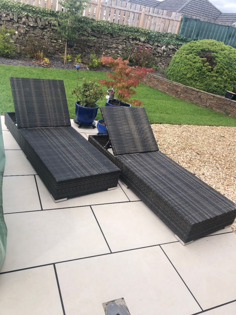 Garden sunloungers. REDUCED