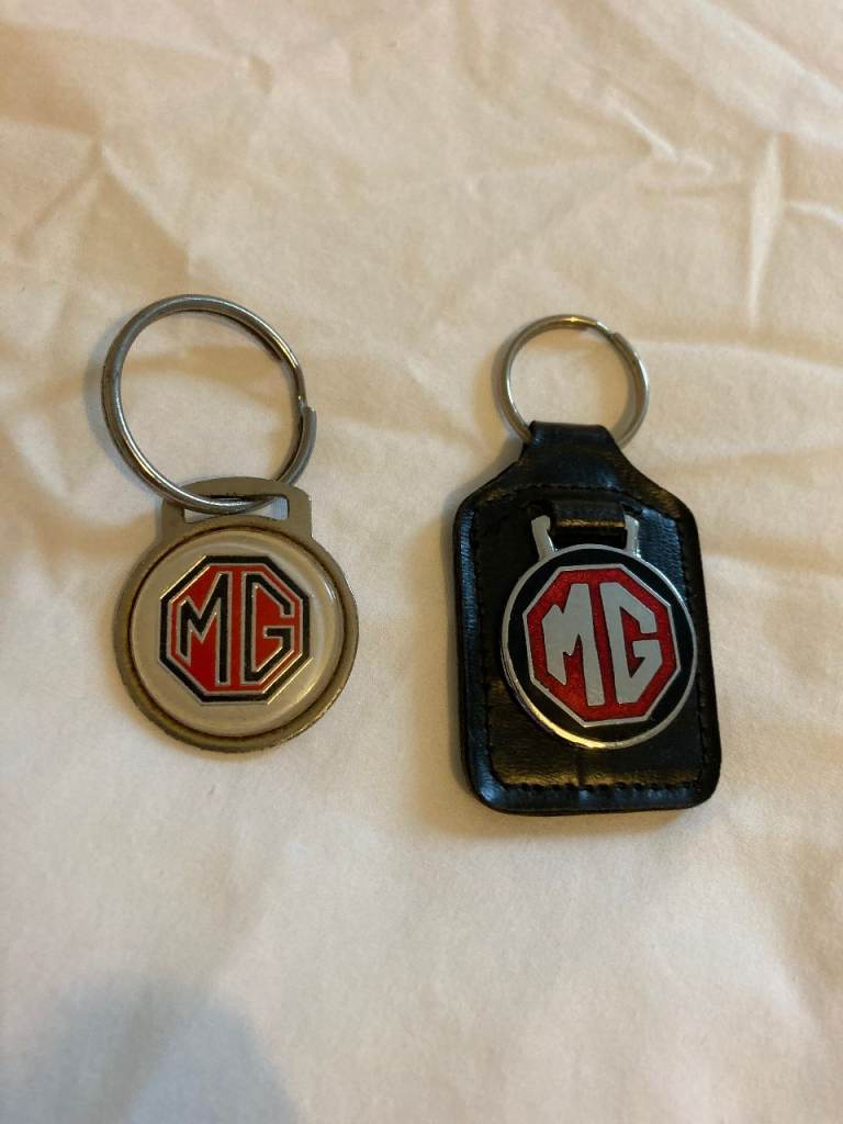 2 x Classic MG Key Fobs