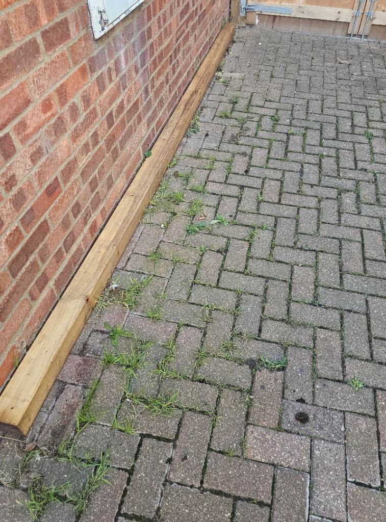 New wooden timber post 12 ft (3.6metre) 4 x 4 thick. £18 EACH length ...