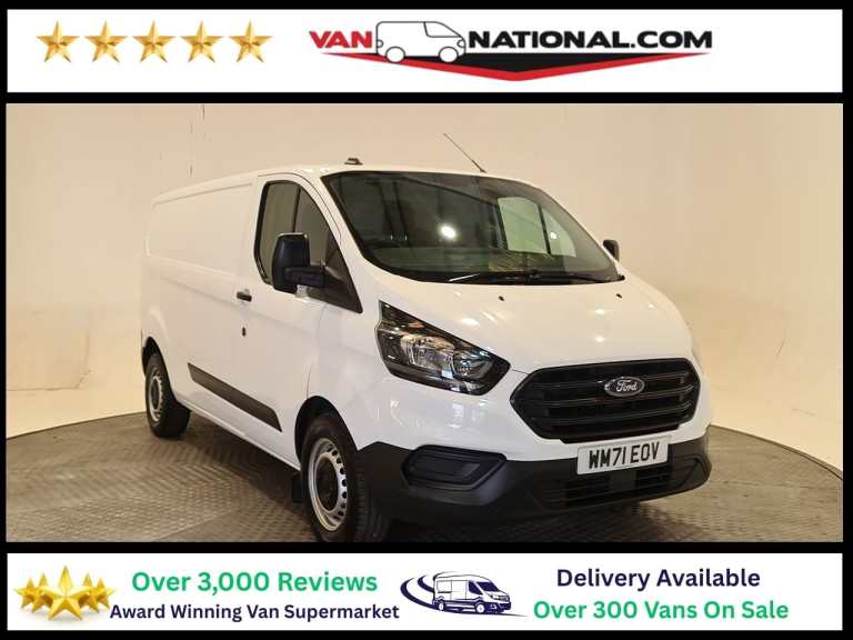 2022 Ford Transit Custom 2.0 EcoBlue 130ps Low Roof Leader Van PANEL VAN DIESEL Manual
