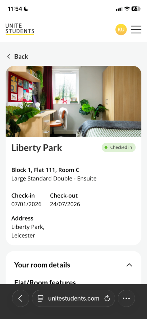 Liberty Park En-Suite - £115pw Takeover Now