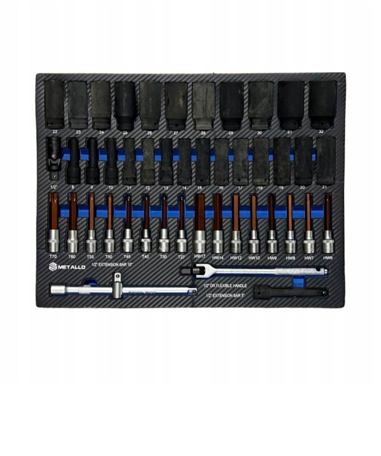 METALLO 7 drawer tool chest 6 drawers full with tools