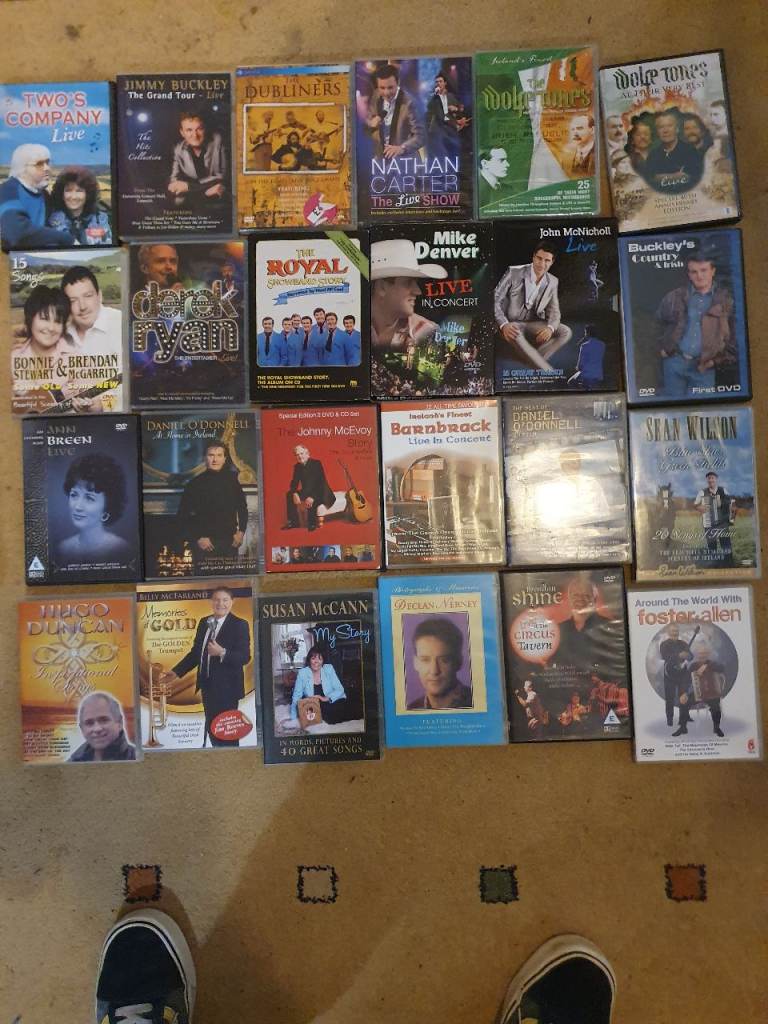 Irish country dvds collection 