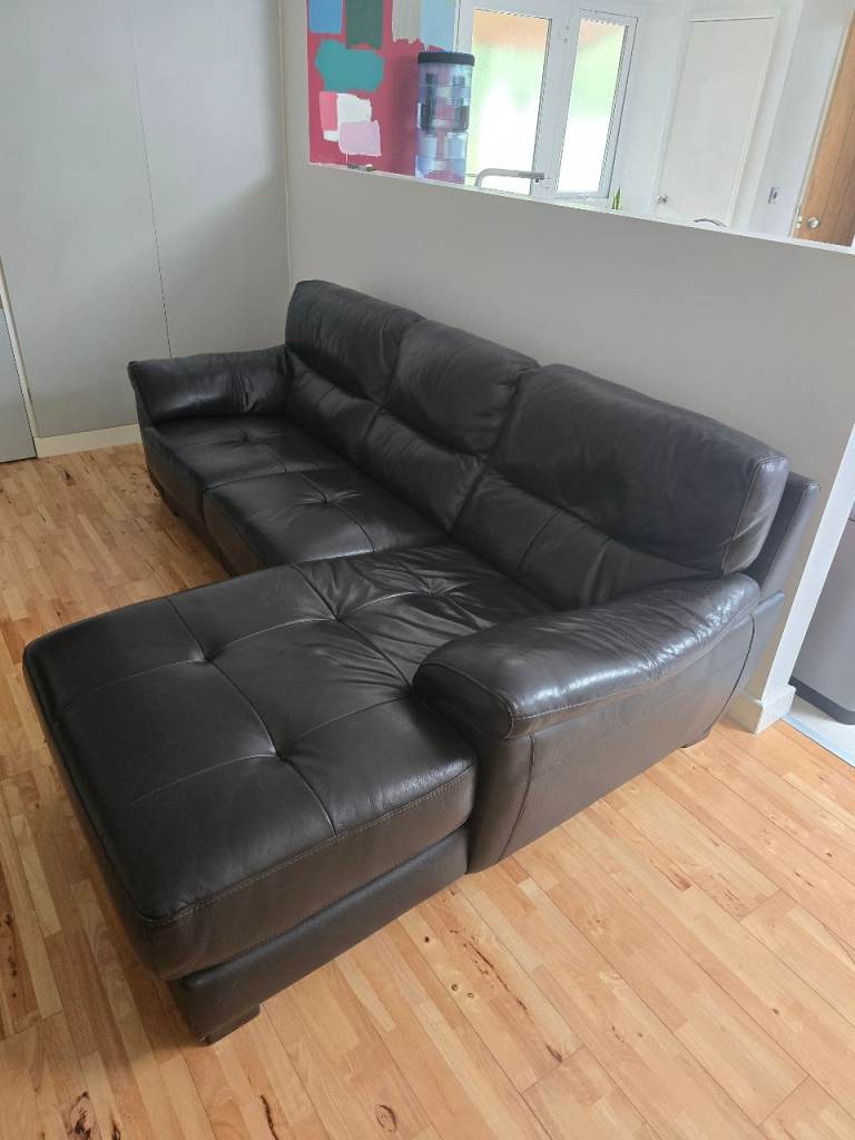 Leather sofa