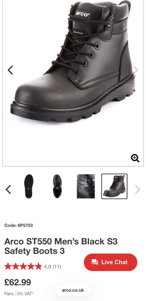 arco Safety Footwear