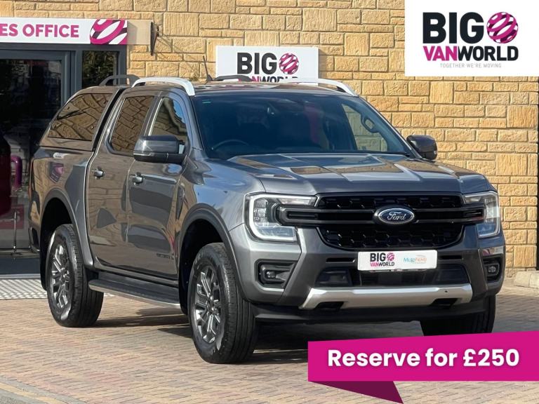 Ford Ranger TD 205 WILDTRAK ECOBLUE 4WD DOUBLE CAB WITH TRUCKMAN TOP AUTO