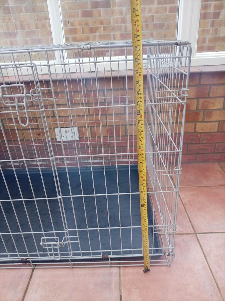 very large dog cage