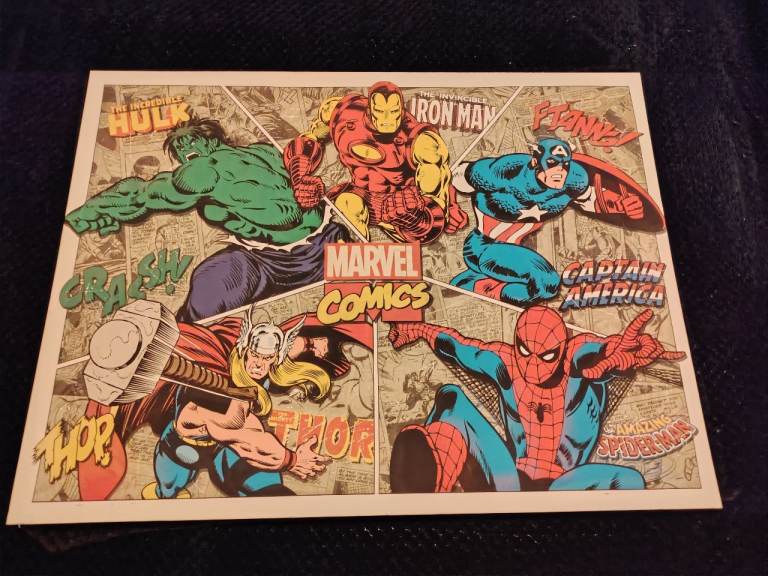 Marvel Comics Wall Art/Print featuring classic heroes