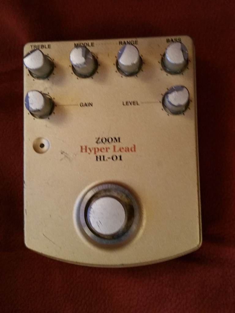 Zoom hyper lead HL-01 distortion Pedal