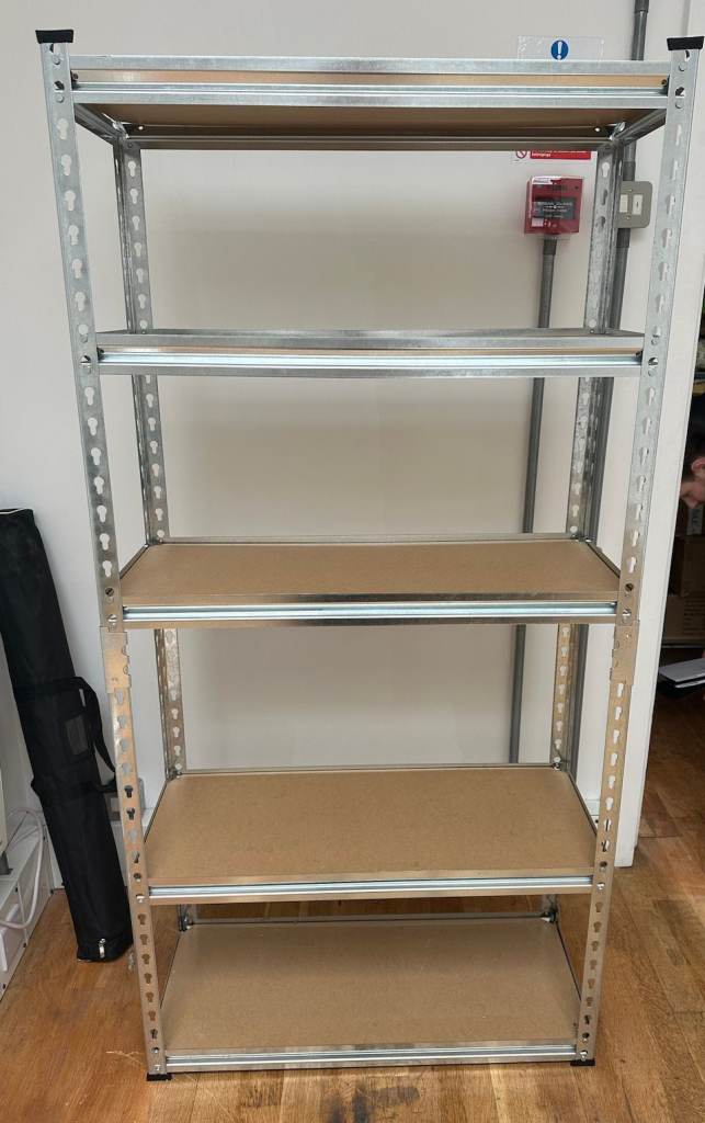 150 x 75 x 30cm | Galvanised Shelving Unit