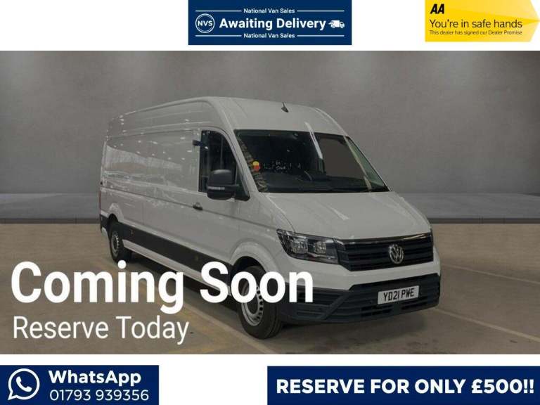 2021 Volkswagen Crafter 2.0 TDI CR35 Trendline FWD LWB High Roof Euro 6 (s/s) 5dr PANEL VAN Diese...