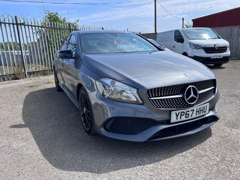 2017, MERCEDES-BENZ A CLASS 1.5 A180d AMG Line Grey Auto Diesel