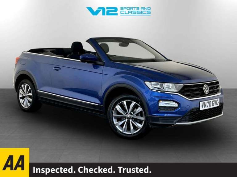 2020 Volkswagen T-Roc 1.5 TSI Design 2dr DSG CONVERTIBLE PETROL Automatic
