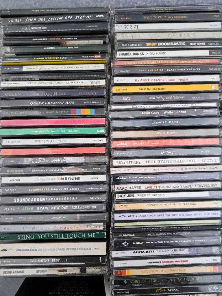 Large Collection of CDs – Various Artists and Genres