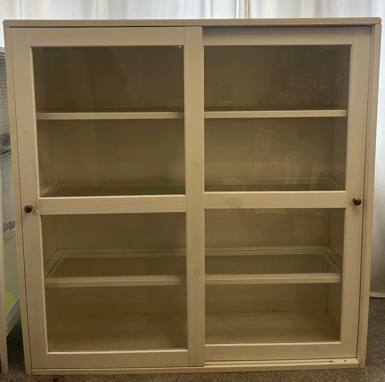 IKEA Glass Door Cabinet for Sale