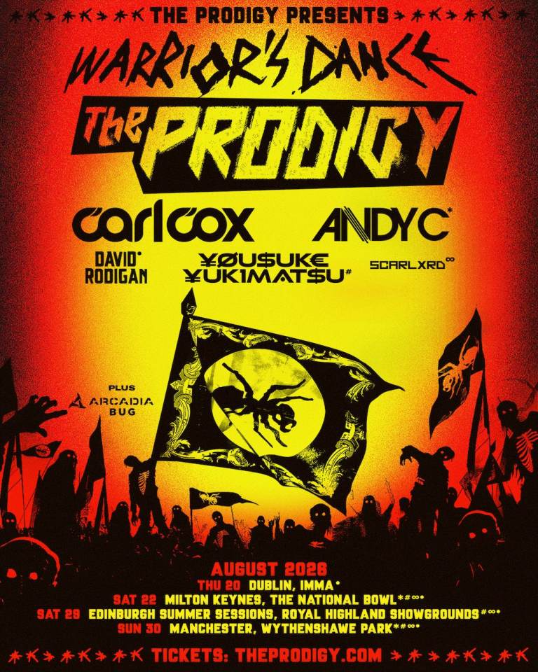 Prodigy VIP Tickets x2