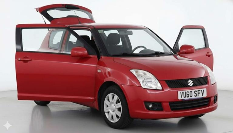 2010 Suzuki Swift 1.3 SZ3 3dr HATCHBACK PETROL Manual