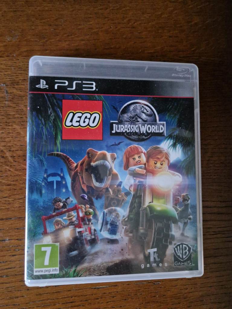 PS3 = Lego Jurassic World Complete with Manual.