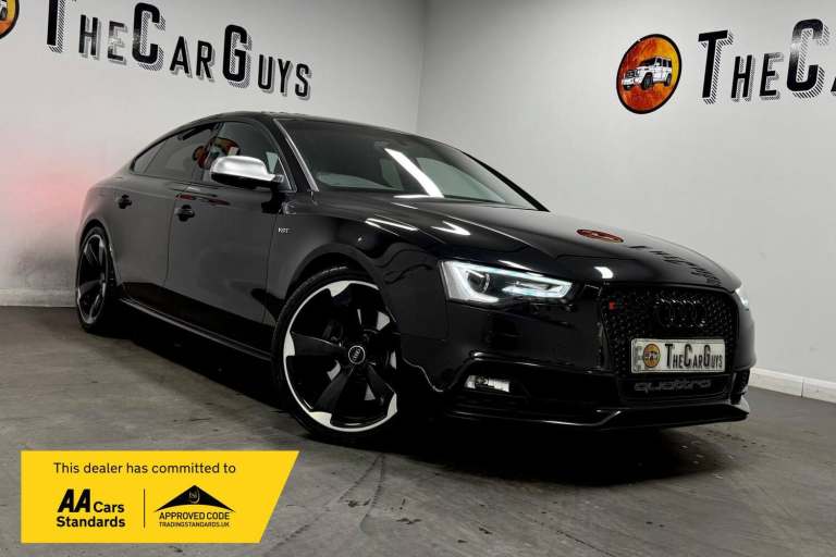 2013 Audi A5 S5 Quattro Black Edition 5dr S Tronic HATCHBACK PETROL Automatic