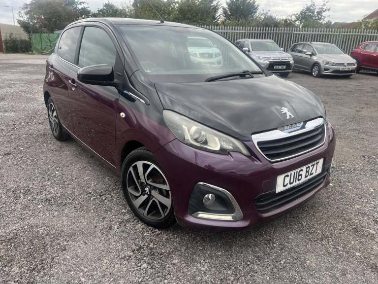 2016 Peugeot 108 1.2 PureTech Allure Hatchback 5dr Petrol Manual Euro 6 (82 ps) Hatchback Petrol ...