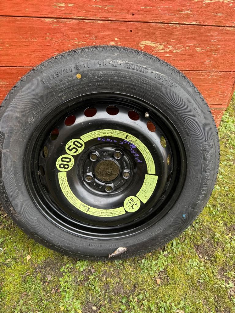 Space saver wheel for Mercedes 