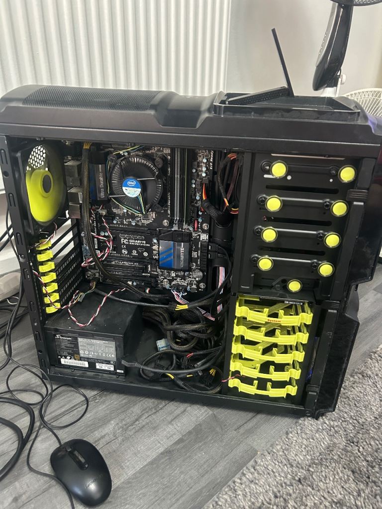 Computer with other parts