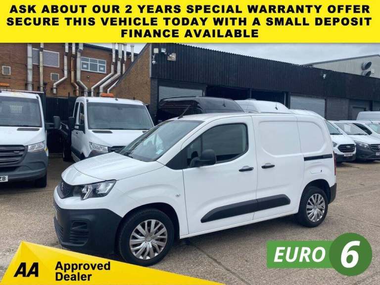 2020 20 PEUGEOT PARTNER 1.5 BLUE HDI PROFESSIONAL L1 SWB 100BHP. AIRCON. SENSORS