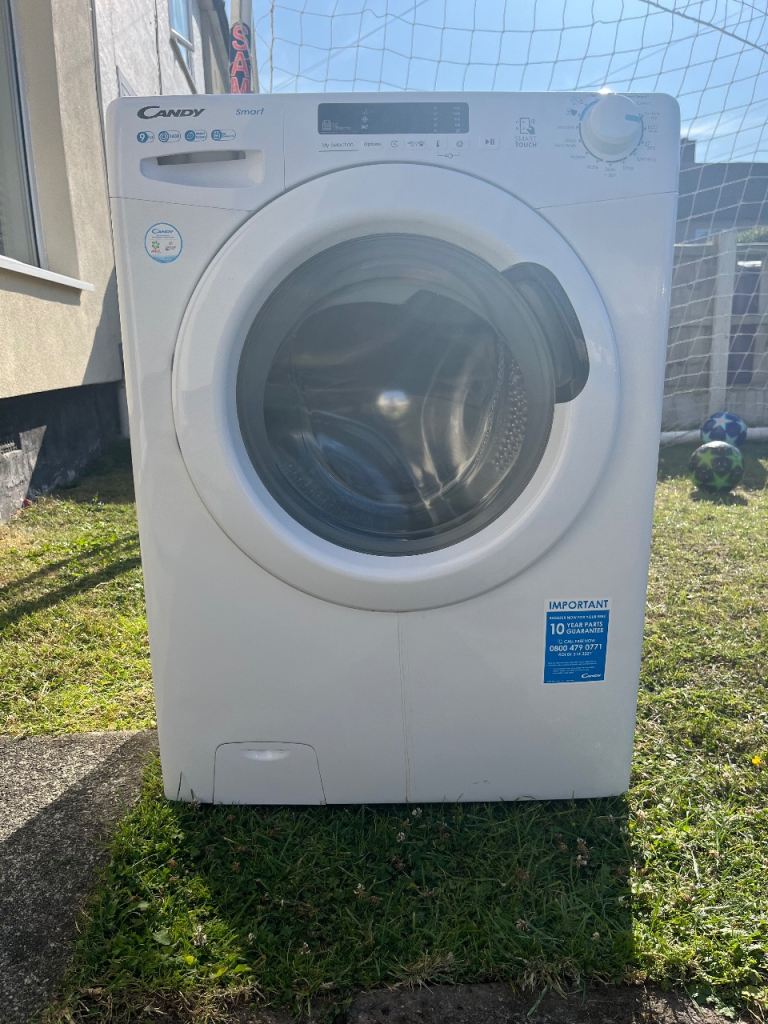 Candy Smart Washing Machine9kg  – White, Good Condition