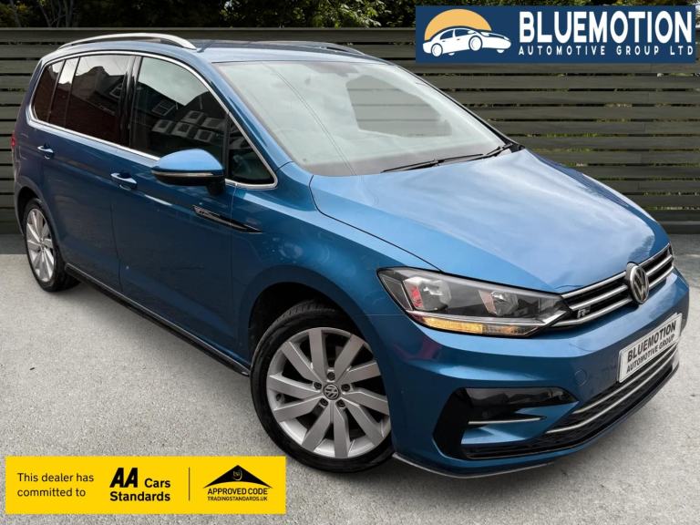✿2018/18 Volkswagen Touran 2.0 TDI R-Line, Blue, Diesel ✿GREAT SPEC ✿7 SEATER✿