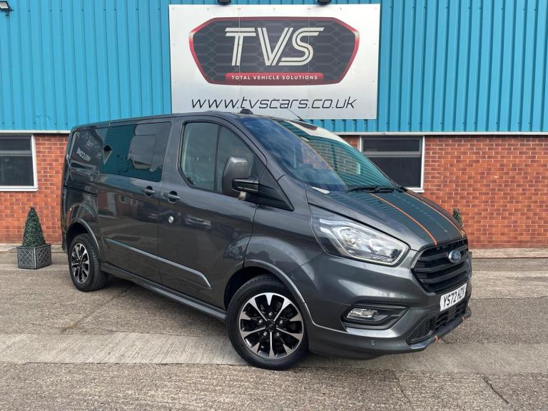 2022 Ford Transit Custom 2.0 EcoBlue 170ps Low Roof D/Cab Sport Van Auto PANEL VAN DIESEL Automatic
