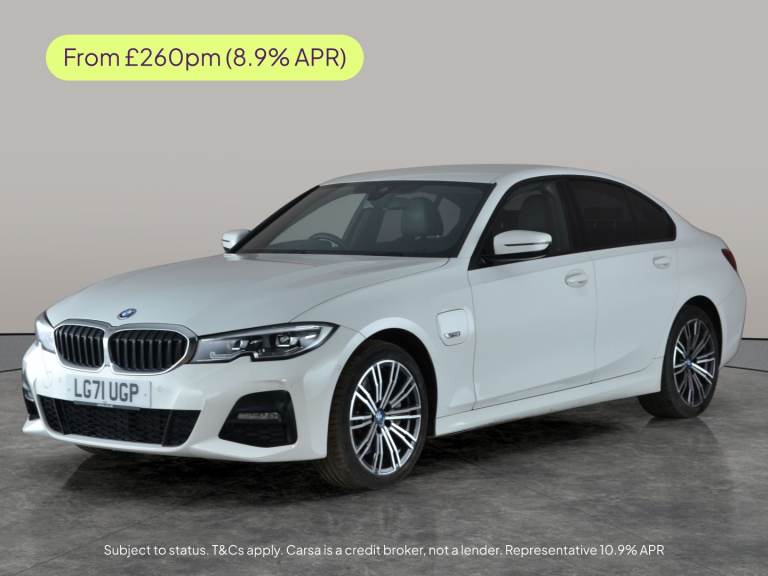 2021 BMW 3 Series 2.0 330e 12kWh M Sport Saloon 4dr Petrol Plug-in Hybrid Auto Euro 6 (s/s) ( Sal...