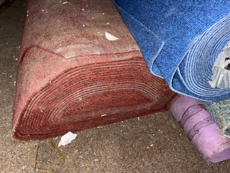 Heavy Duty Commercial Carpet Roll RED