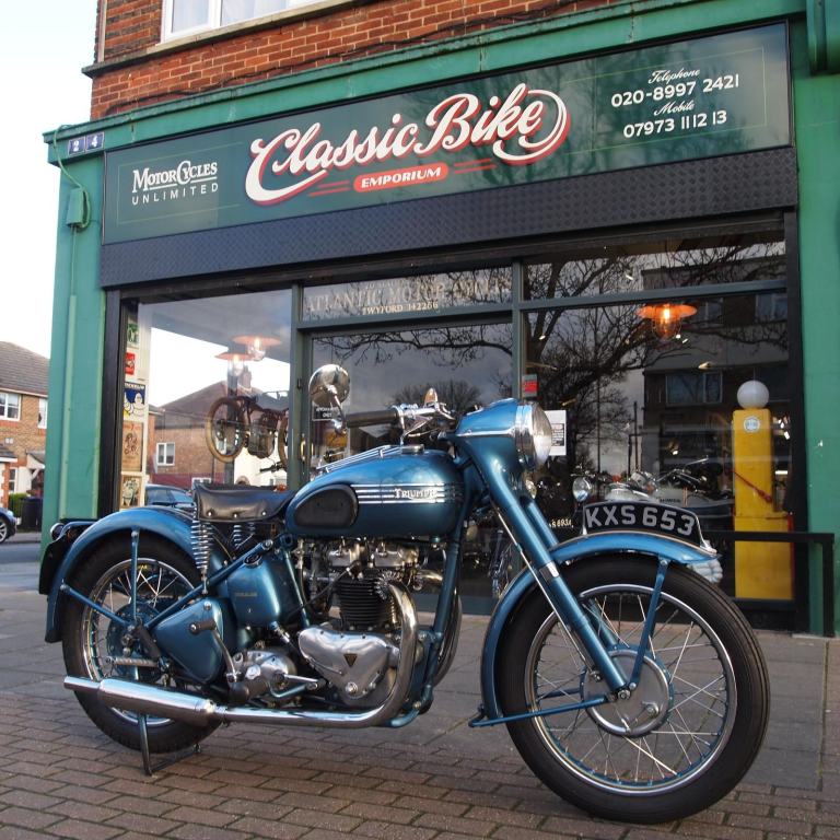 1951 Triumph 6T 650 Thunderbird Classic Probably The Nicest You Will Ever See.