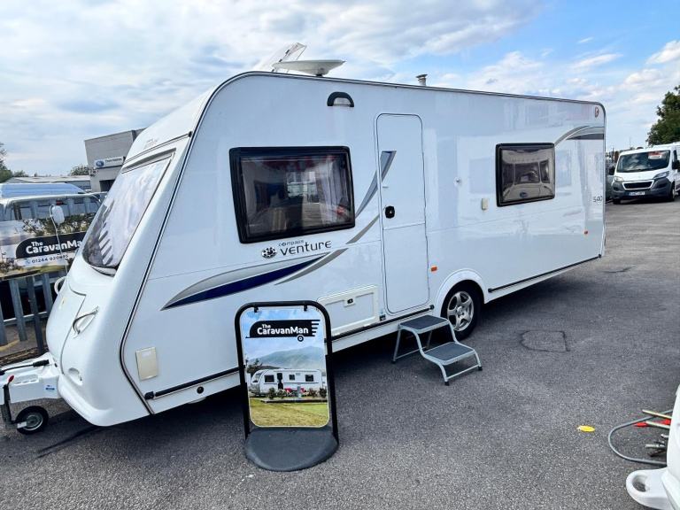 COMPASS VENTURE 540 , 4 BERTH FIXED BED!