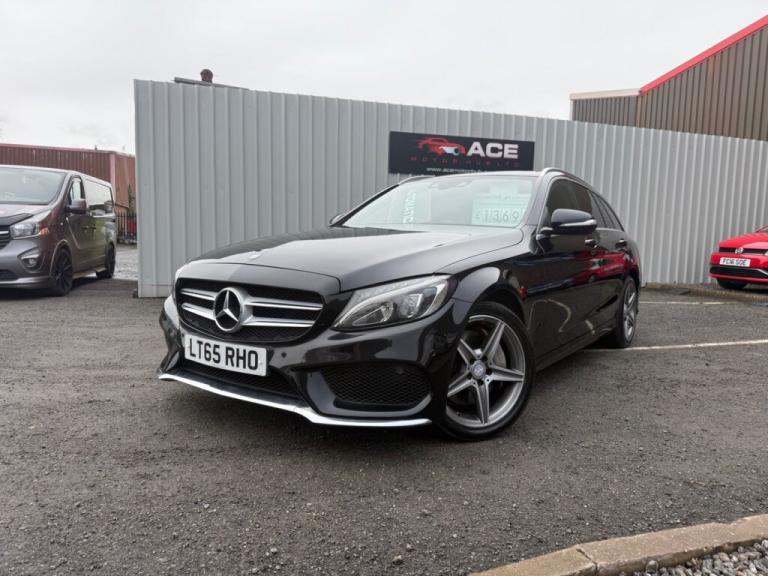 Mercedes-Benz C Class C300 BlueTEC Hybrid AMG Line Premium Plus 5dr Auto