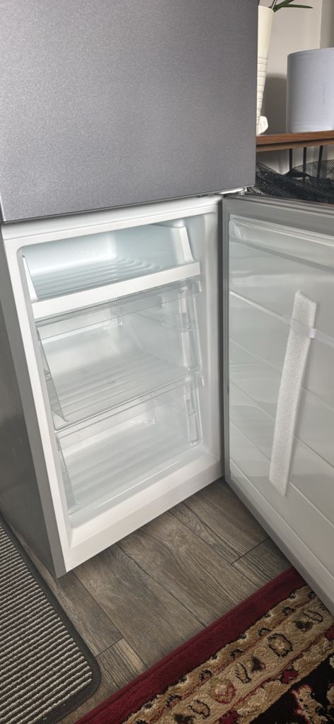 Login  Silver Fridge Freezer – As Good As New
