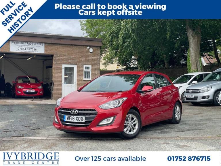 2016 16 HYUNDAI I30 1.6 CRDI BLUE DRIVE SE NAV HATCHBACK 5DR DIESEL MANUAL EURO