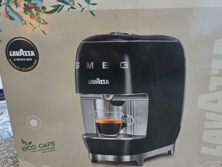 Smeg Lavaazza coffee machine