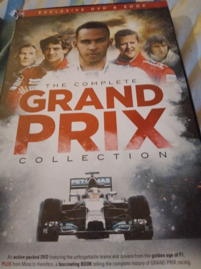 F1 book and dvd set