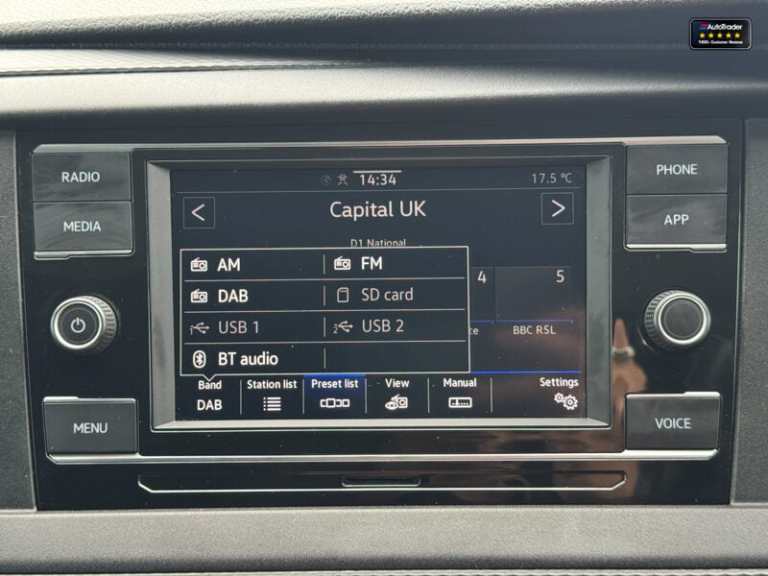 2023 Volkswagen Transporter Crew Cab LWB L2H1 T32 Tdi Kombi Highline Air Con Cam EURO 6 NO VAT Cr...