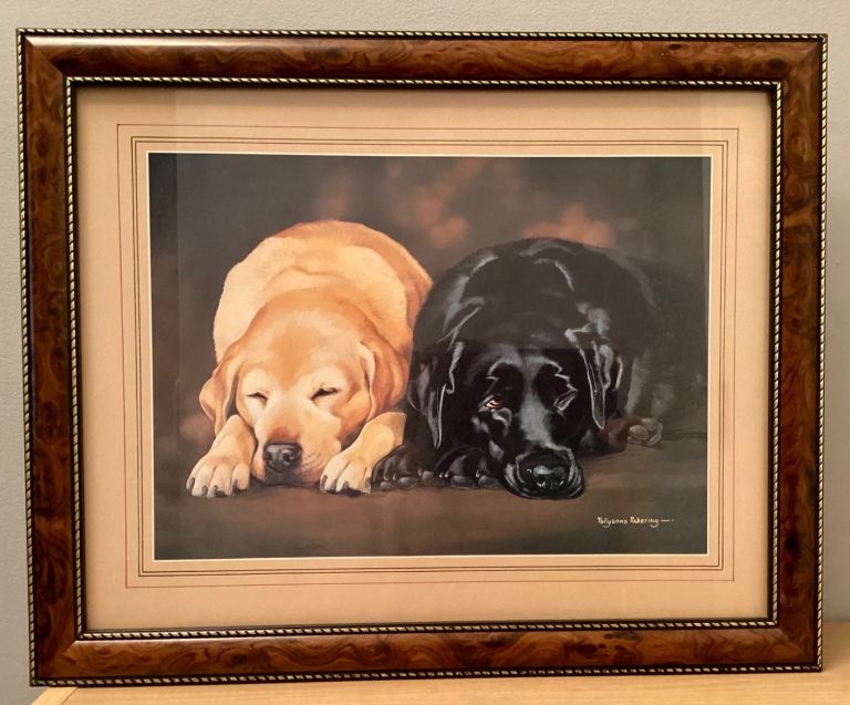 Pollyanna Pickering Two Labradors Print