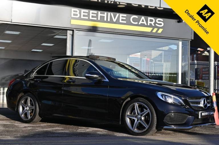 2014 64 MERCEDES-BENZ C-CLASS 2.1 C220 BLUETEC AMG LINE (PREMIUM) SALOON 4DR DIE