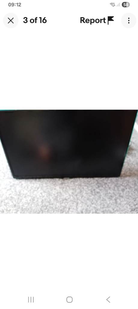 Samsung Flat Screen TV with Remote and Bracket Model T24H390SEX 24inch Working -COLLECTION ONLY 