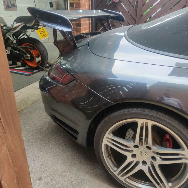 Porsche 911 997.1 gt3 rear spoiler 